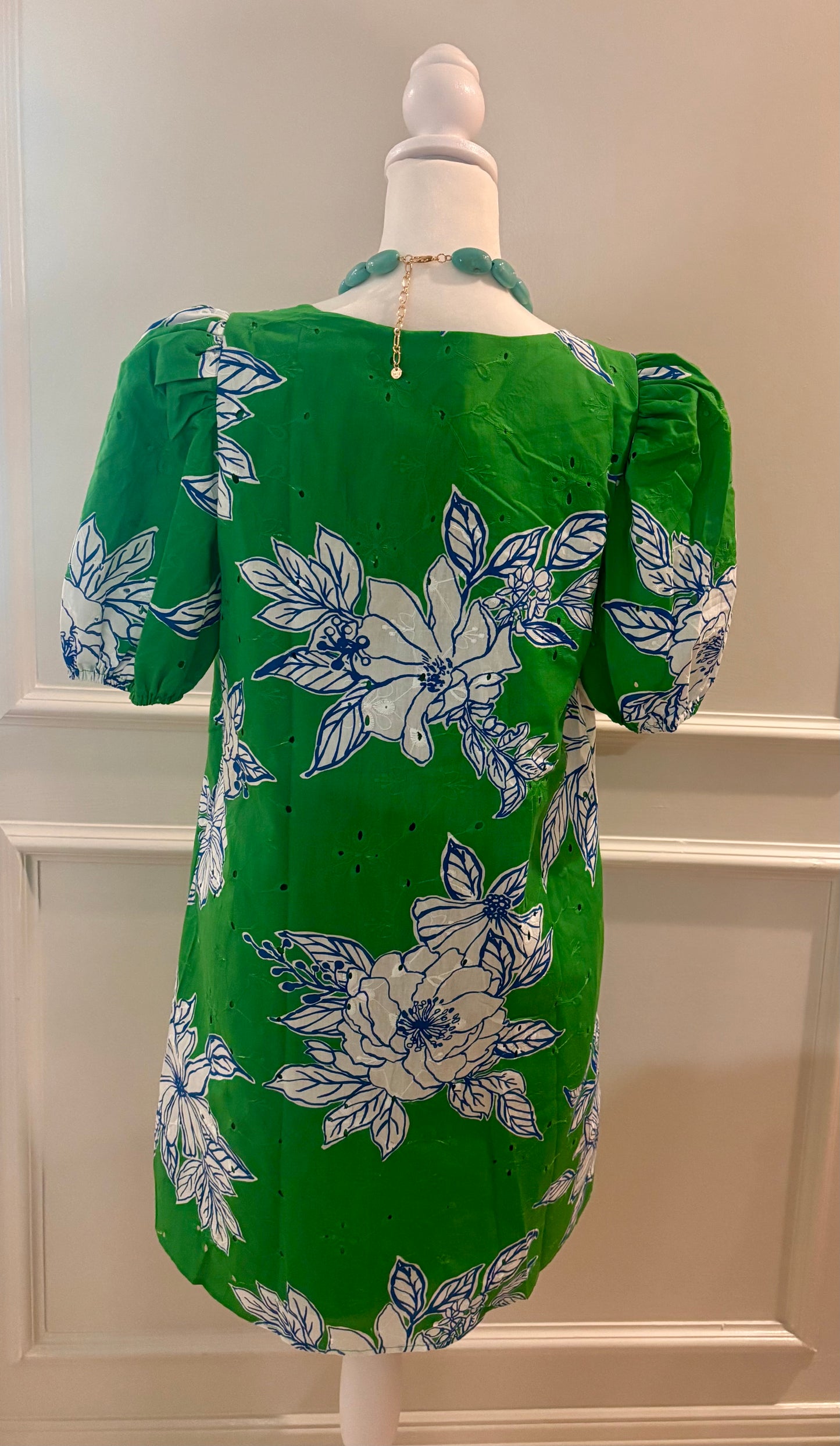 Entro | Green Floral Dress