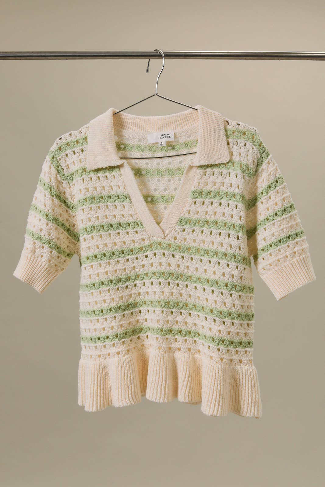 Stripe Knit Top