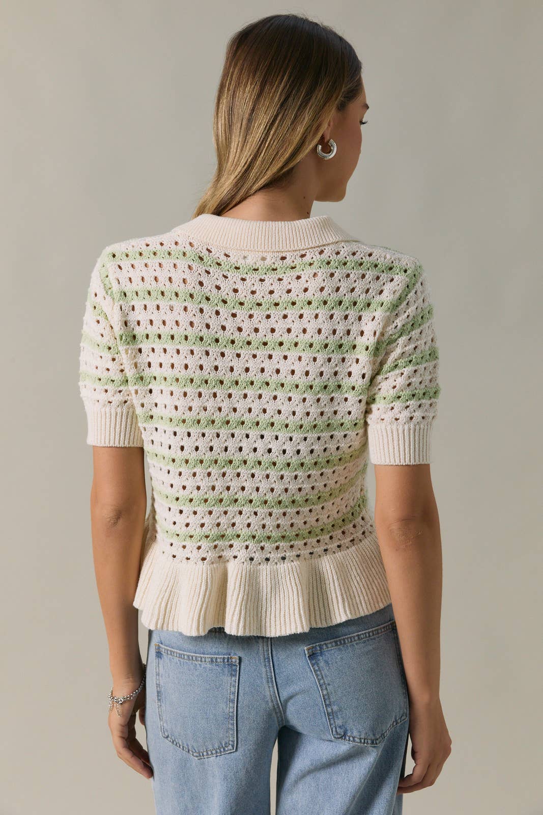 Stripe Knit Top