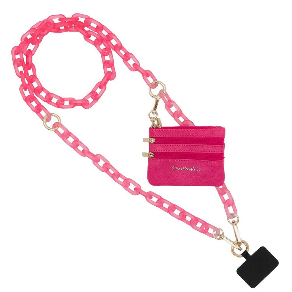 Clip & Go Ice Chain with Pouch: Ice Tea - Brown Pouch