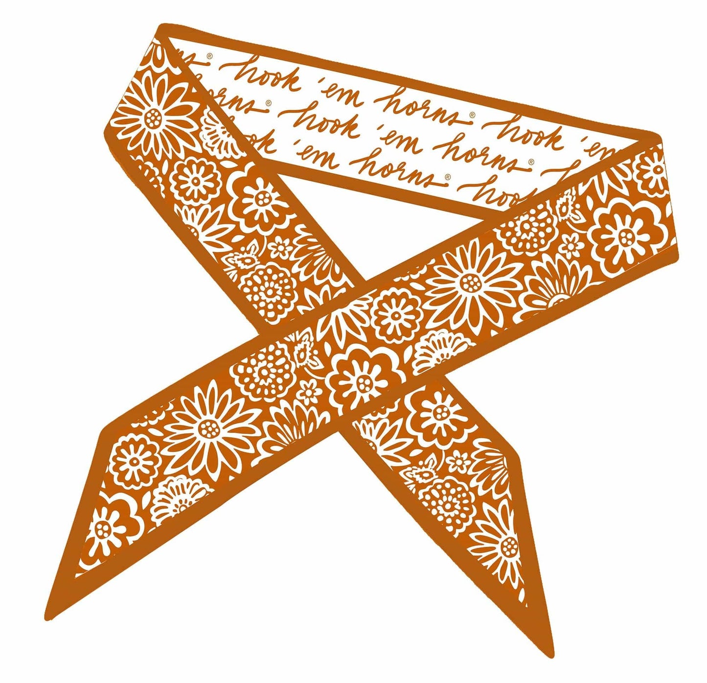 Texas Longhorns - Skinny Scarf