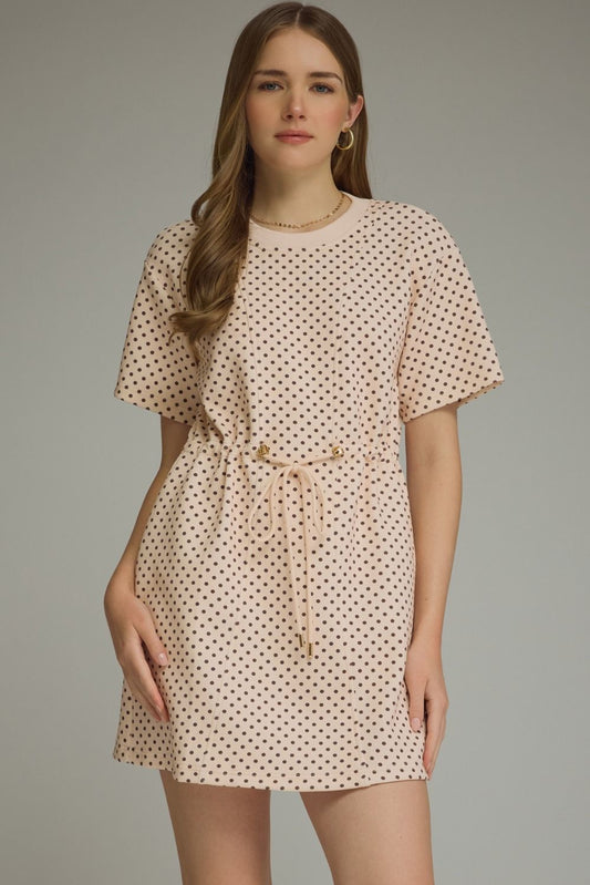 Polka Dot Tie Dress