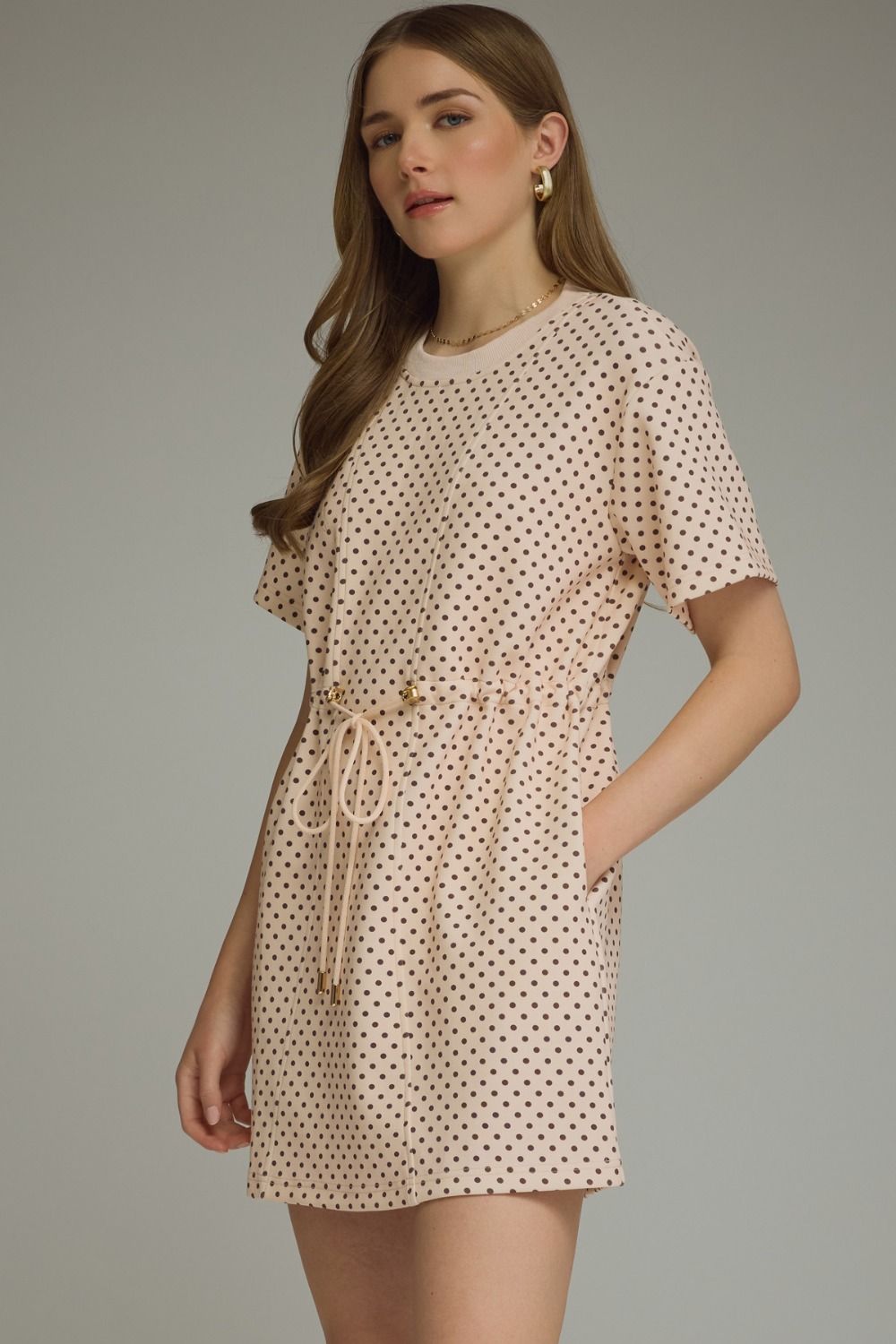 Polka Dot Tie Dress