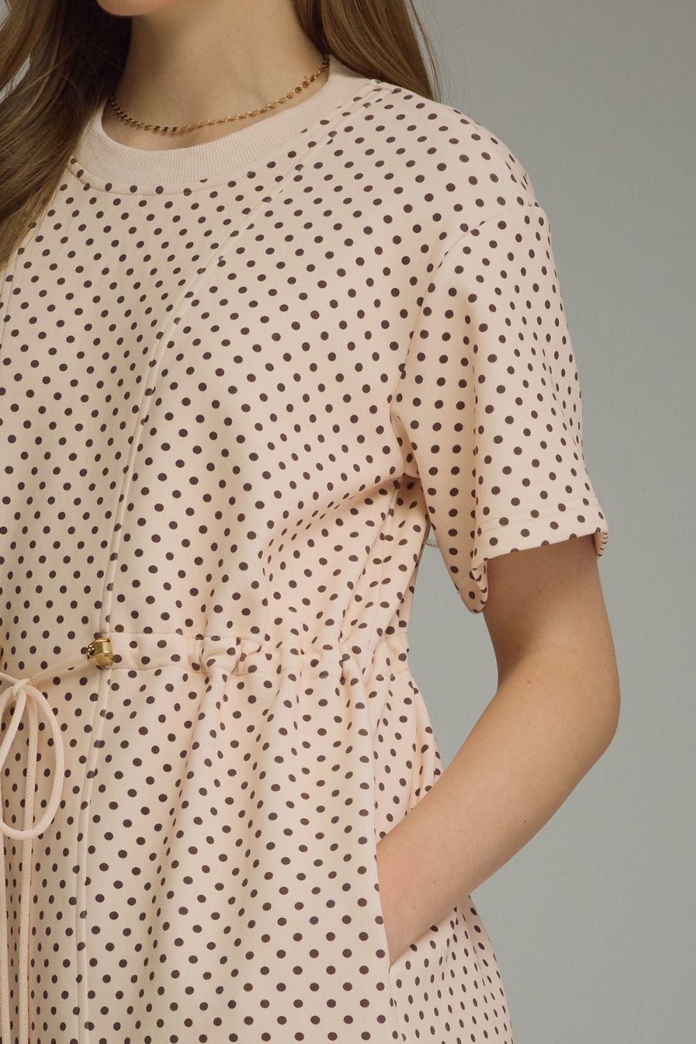 Polka Dot Tie Dress